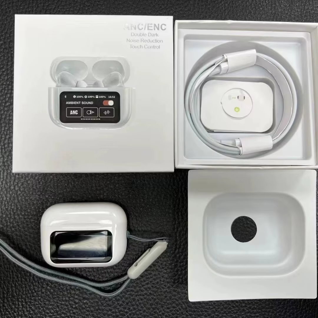 AirView A9 Pro™: Auriculares Bluetooth con pantalla táctil y pantalla digital multimedia