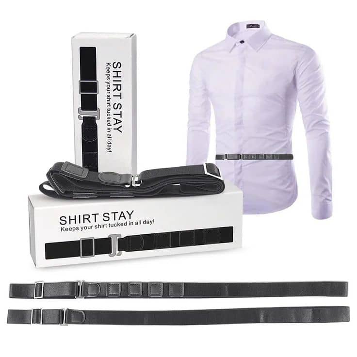 ShirtStay™ – Cinturón Ajustable para Mantener tu Camisa en su Sitio Todo el Día