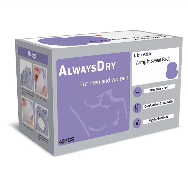 AlwaysDry – Almohadillas anti-transpirantes para axilas