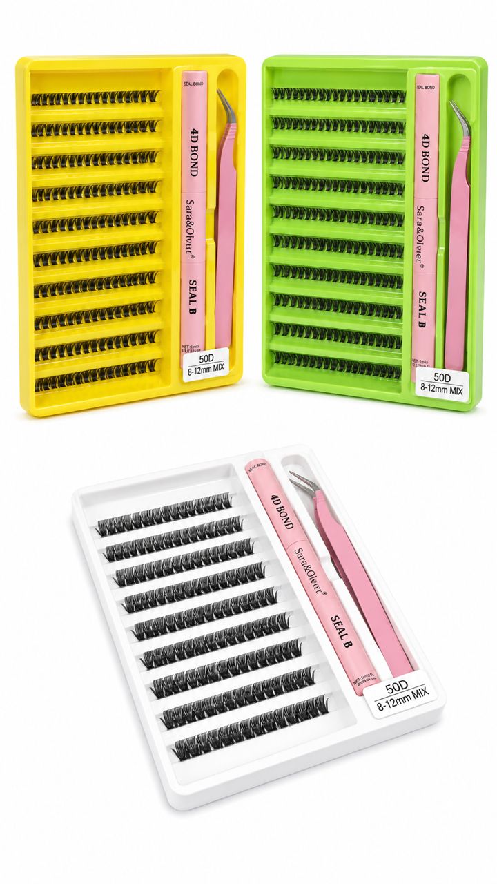Kit de Extensión de Pestañas Profesional – Mirada Perfecta en Minutos