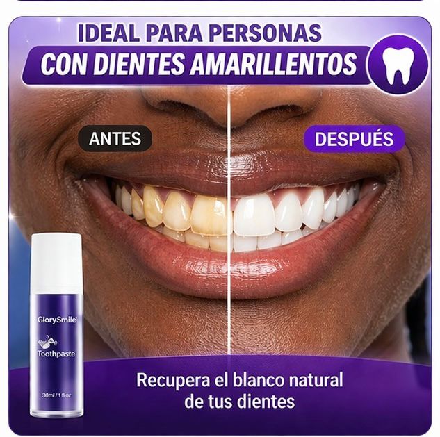 🦷 Purple Smile™ – Pasta Dental Violeta Blanqueadora Instantánea