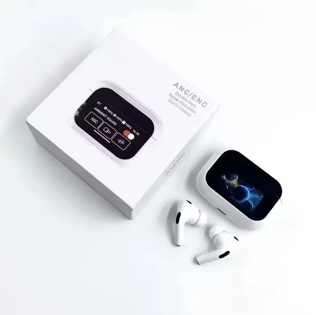 AirView A9 Pro™: Auriculares Bluetooth con pantalla táctil y pantalla digital multimedia